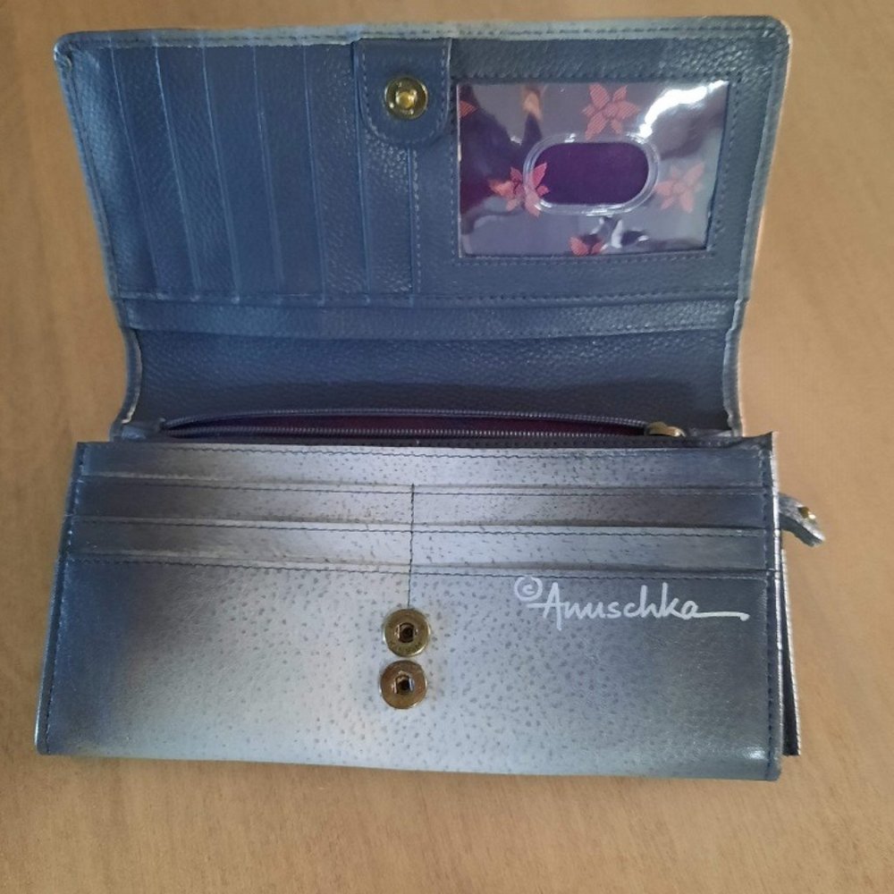 Anuschka Handpainted Wallet
